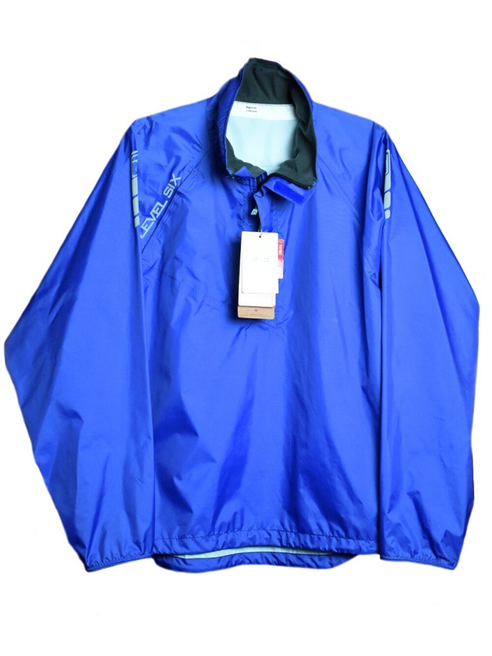 Level Six Men's Windbreaker Solent Lightweight Jacket Royal Blue Size M - Picture 5 of 6
